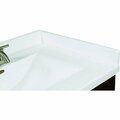 Imperial Marble Vanity Top Side Splash VR101SPW